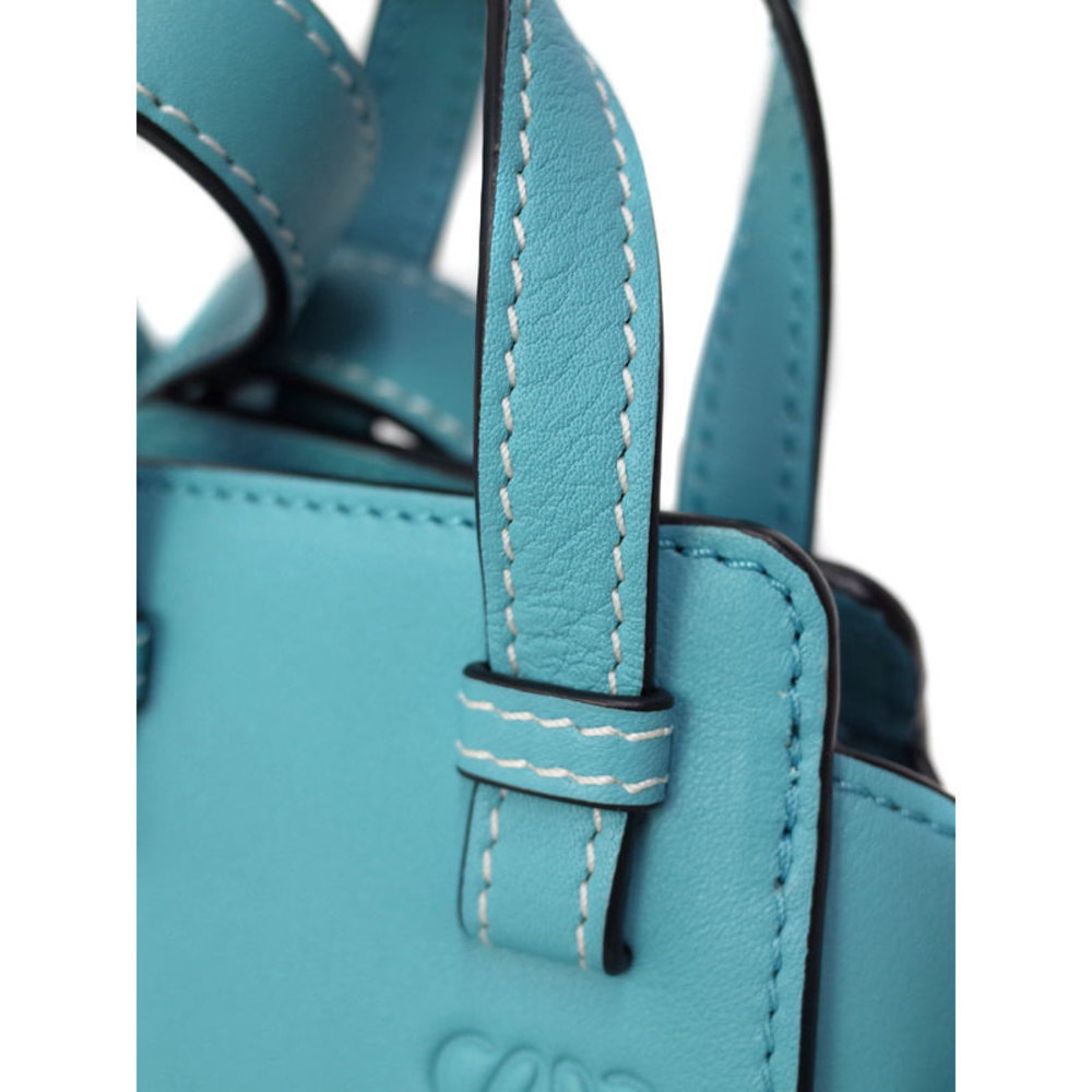 Loewe Hammock Drawstring Mini Bag Light Blue Aqua - image 8
